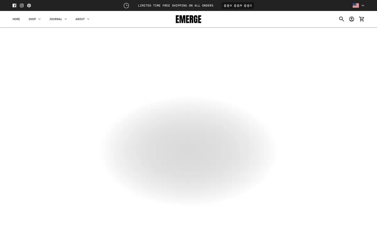 Emerge teması demo mağaza