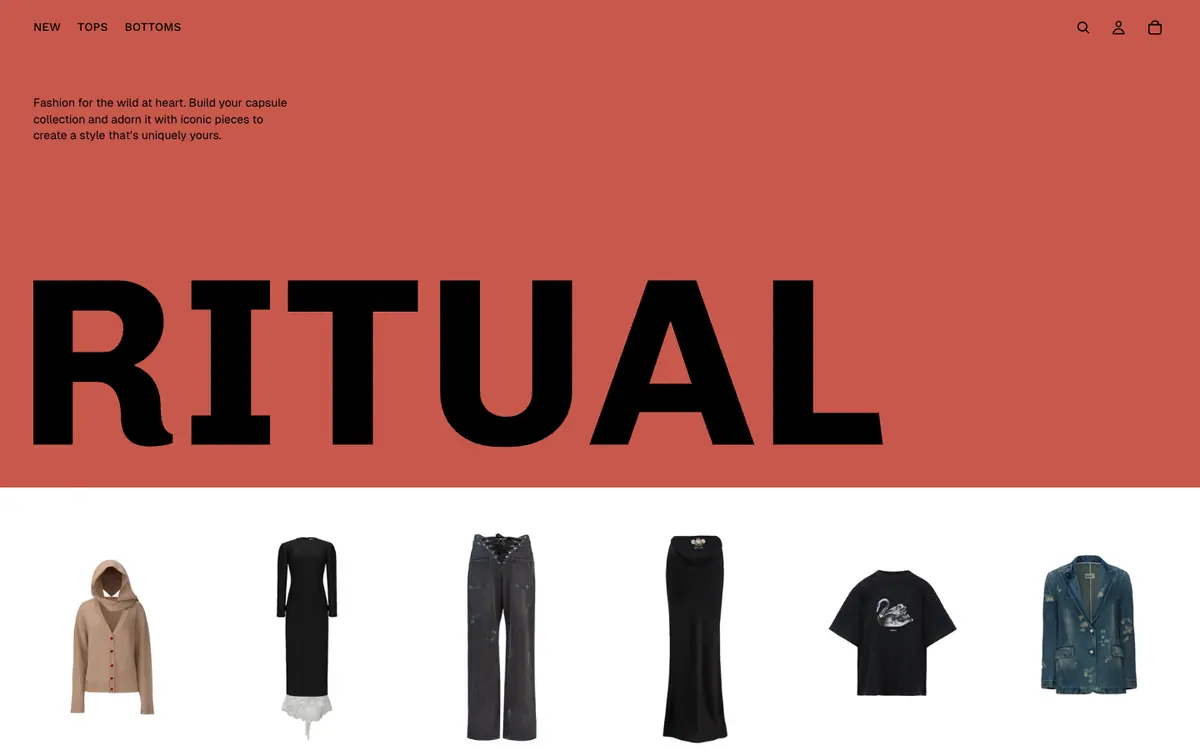 Ritual teması demo mağaza