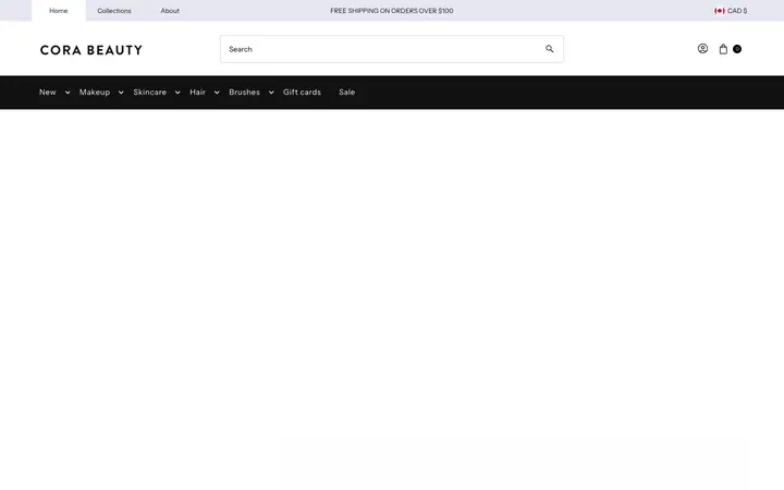 Vantage Shopify teması demo mağaza görünümü